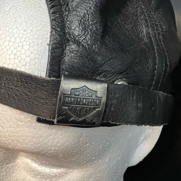 Harley Davidson Leather Anniversary hat - Picture 2 of 4
